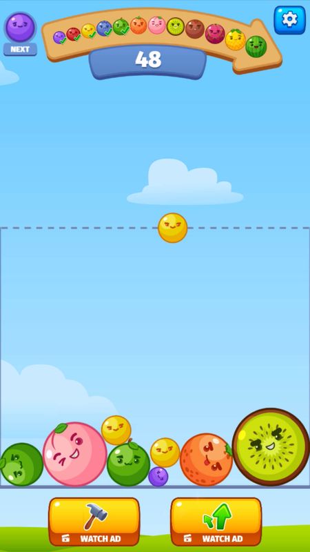 Screenshot of Crazy Fruit Merge | 2