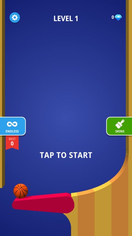 Screenshot of Flipper Dunk 3D | 1