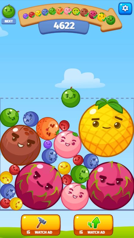 Screenshot of Crazy Fruit Merge | 5