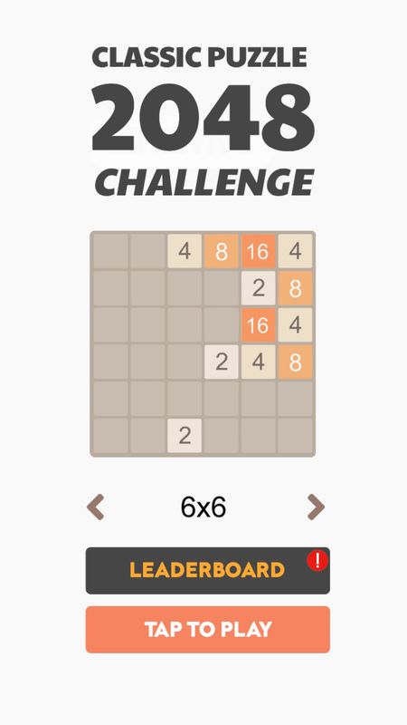 Screenshot of 2048 Classic Puzzle - Challenge | 7