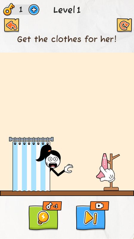 Screenshot of Stickman Troll Thief Puzzle | 2