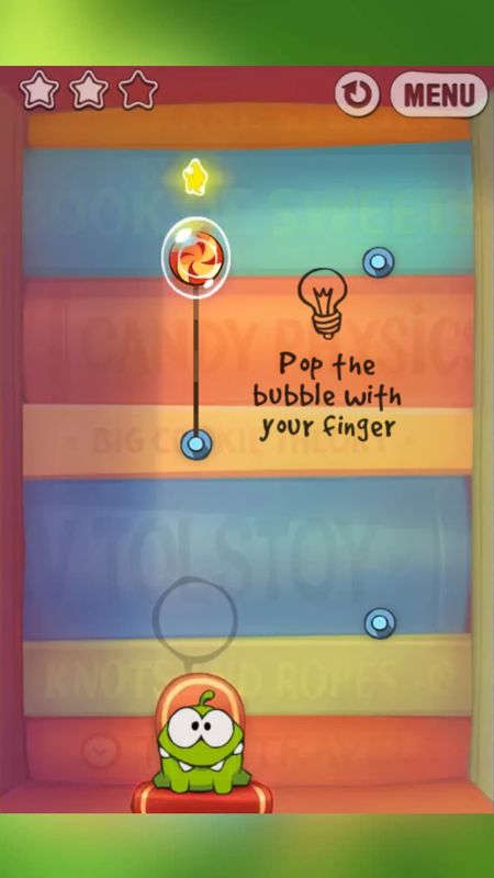 Screenshot of Cut the Rope: Experiments | 5