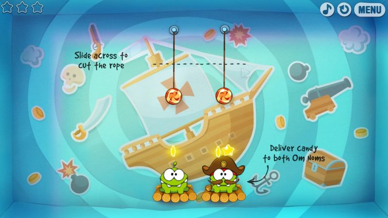 Screenshot of Cut The Rope: Time Travel | 3