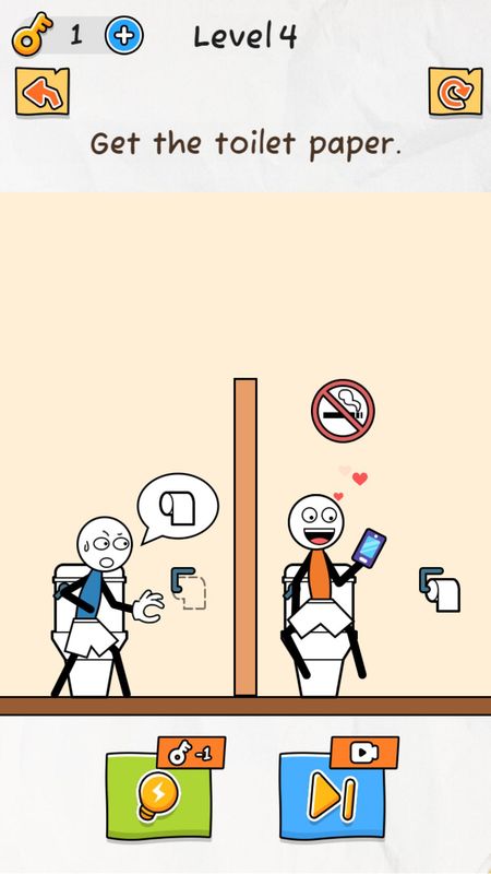 Screenshot of Stickman Troll Thief Puzzle | 4