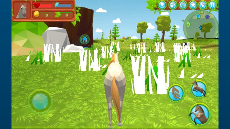 Screenshot of Horse Simulator 3D | 1