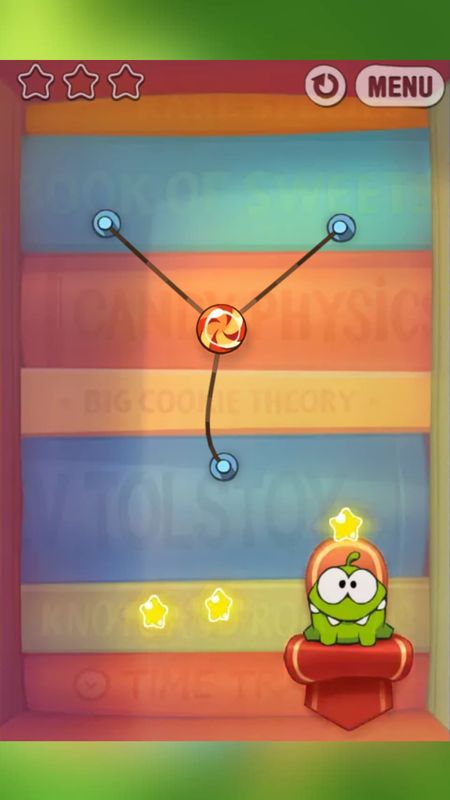 Screenshot of Cut the Rope: Experiments | 3